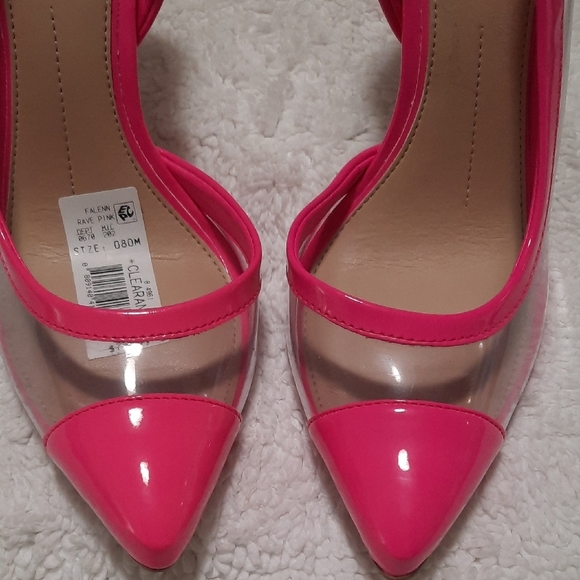 Gianni Bini Hot Pink Heels - Picture 6 of 14